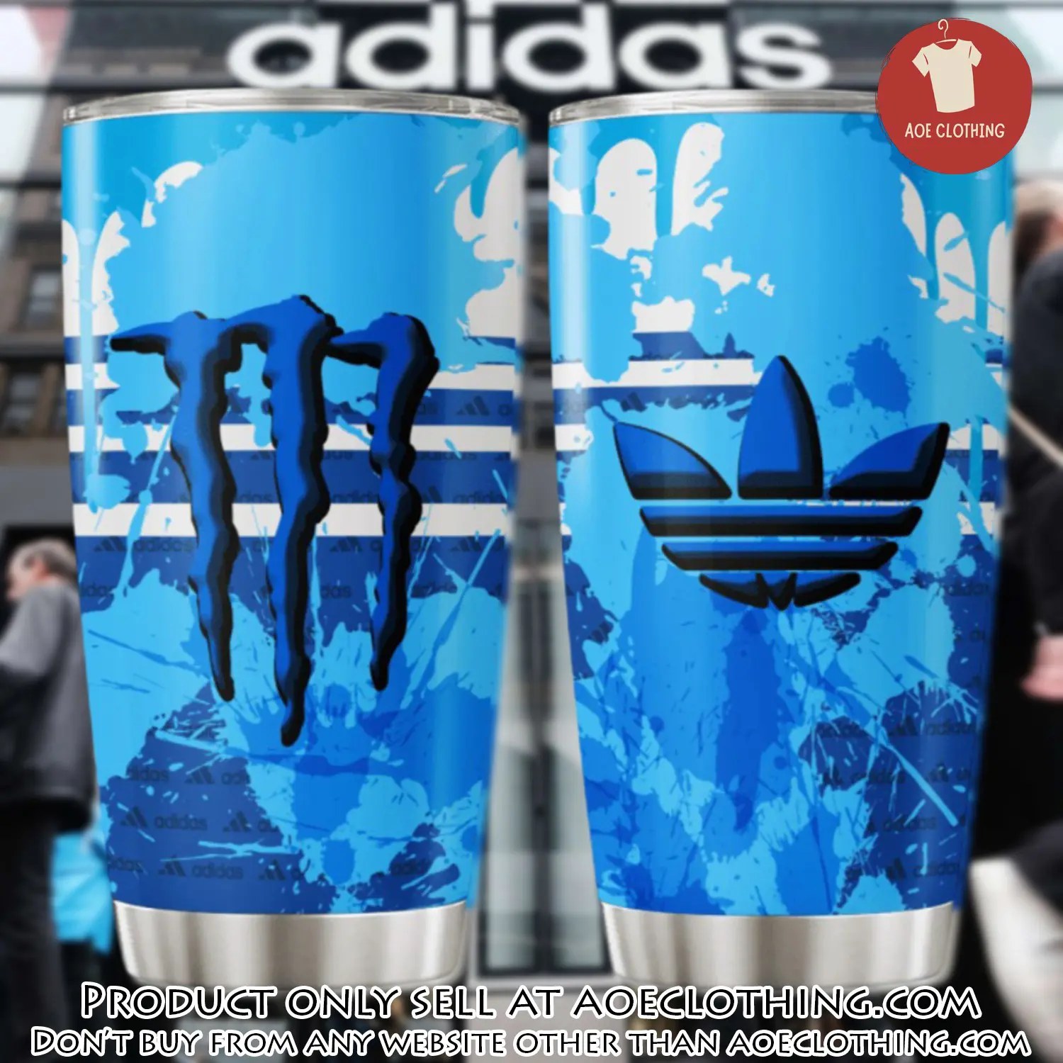 Adidas monster stainless steel tumbler 20oz30oz aoe1941045